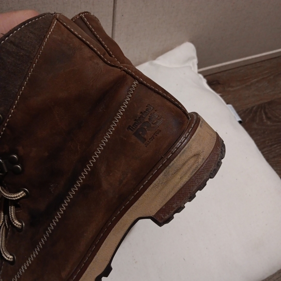 Timberland PRO Hightower 6" Alloy Toe Work Boot, Women's Size 9, Brown - Picture 5 of 10